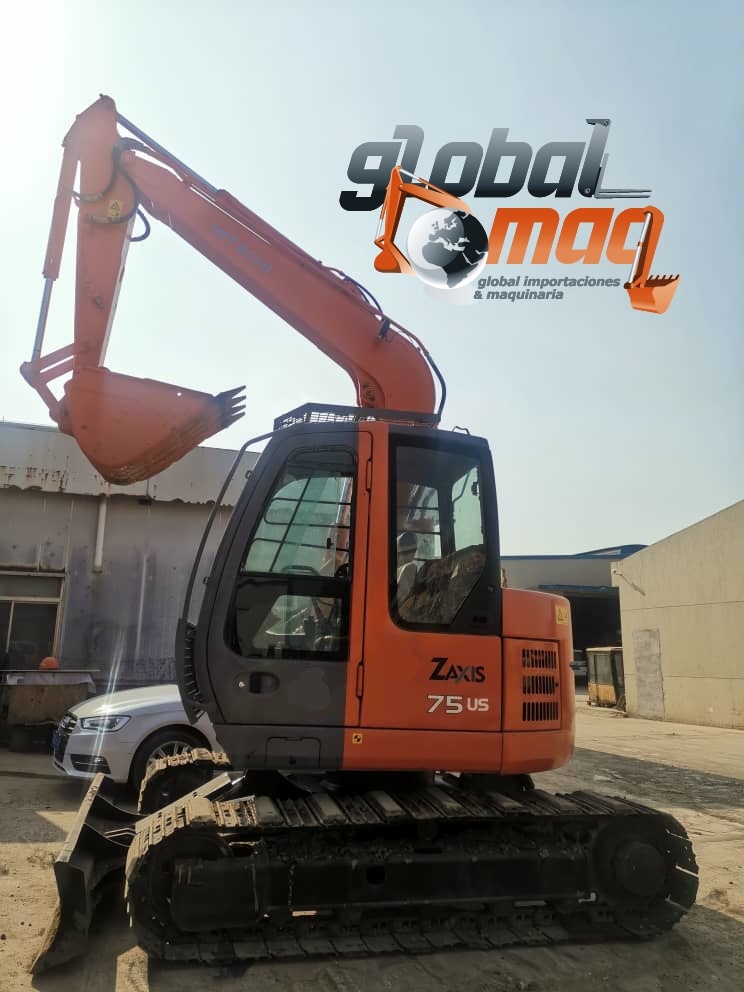 excavadora  marca  hitachi 