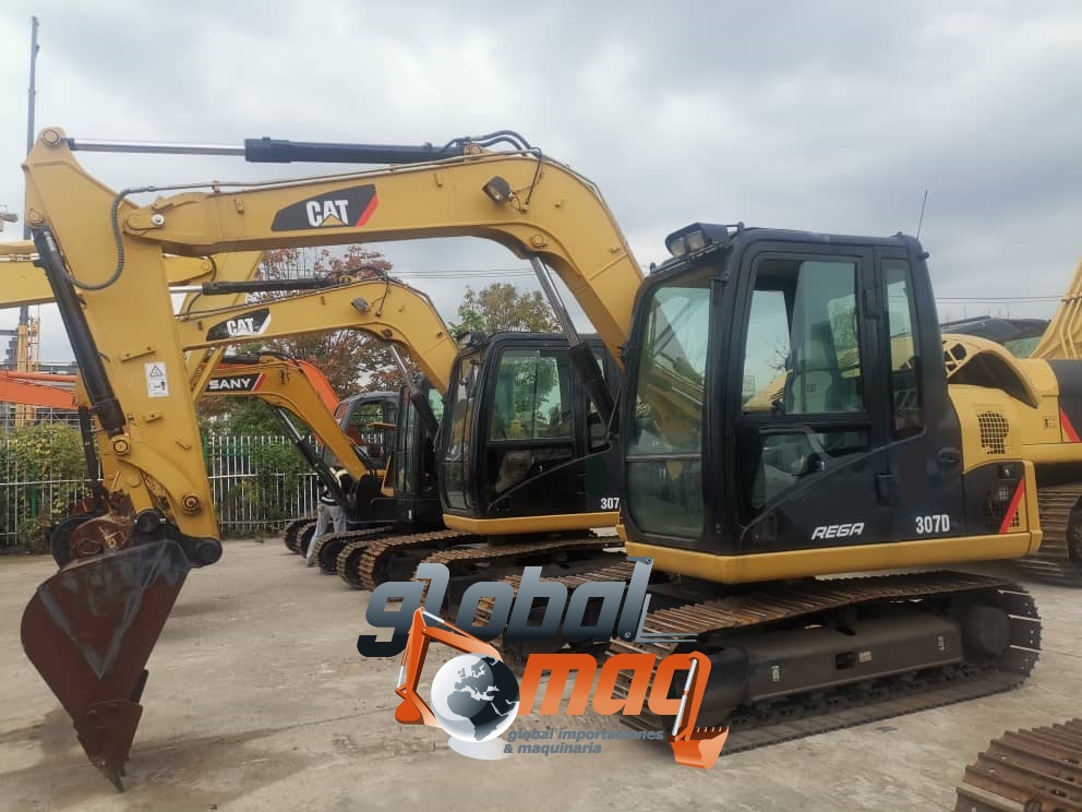 mini excavadora  caterpillar  307d