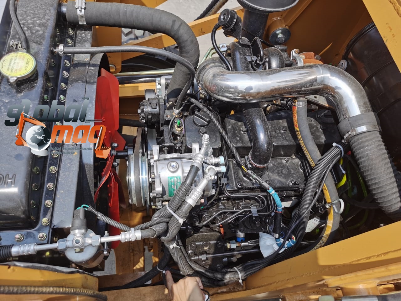 retroexcavadora  caterpillar  